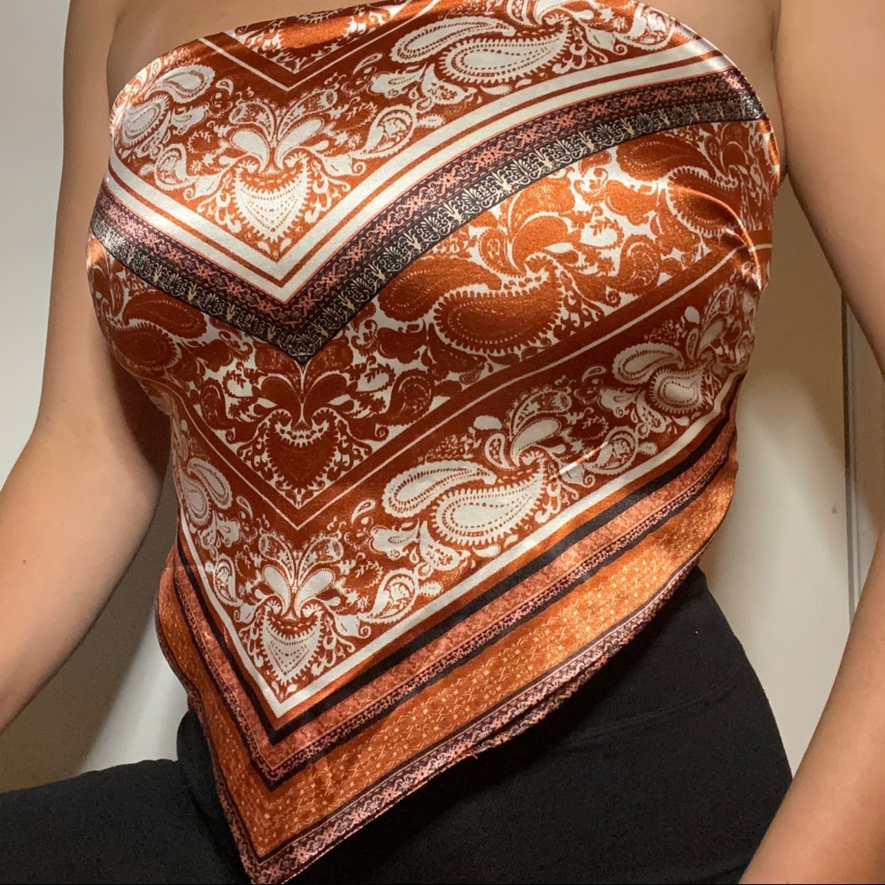 Scarf like top never worn